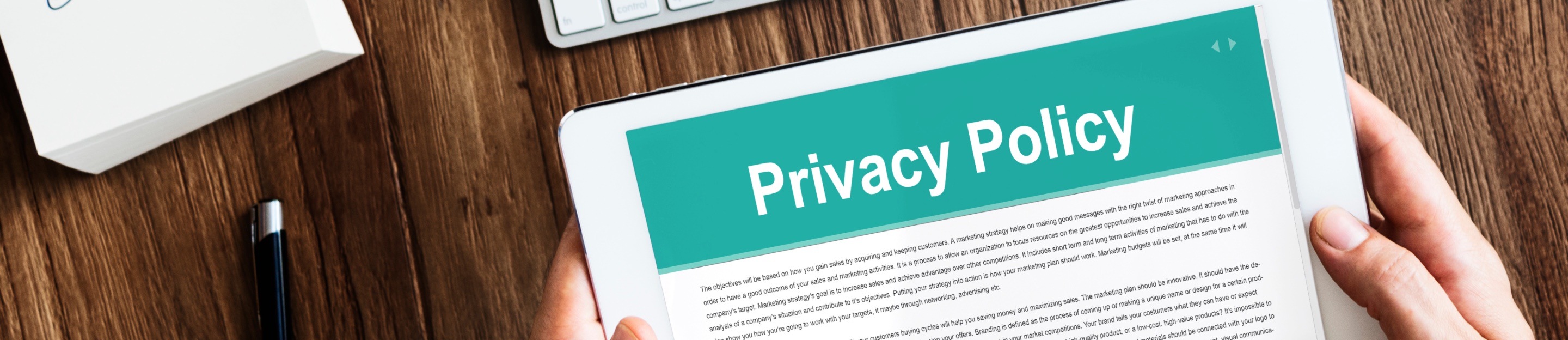 Privacy Policy Background image